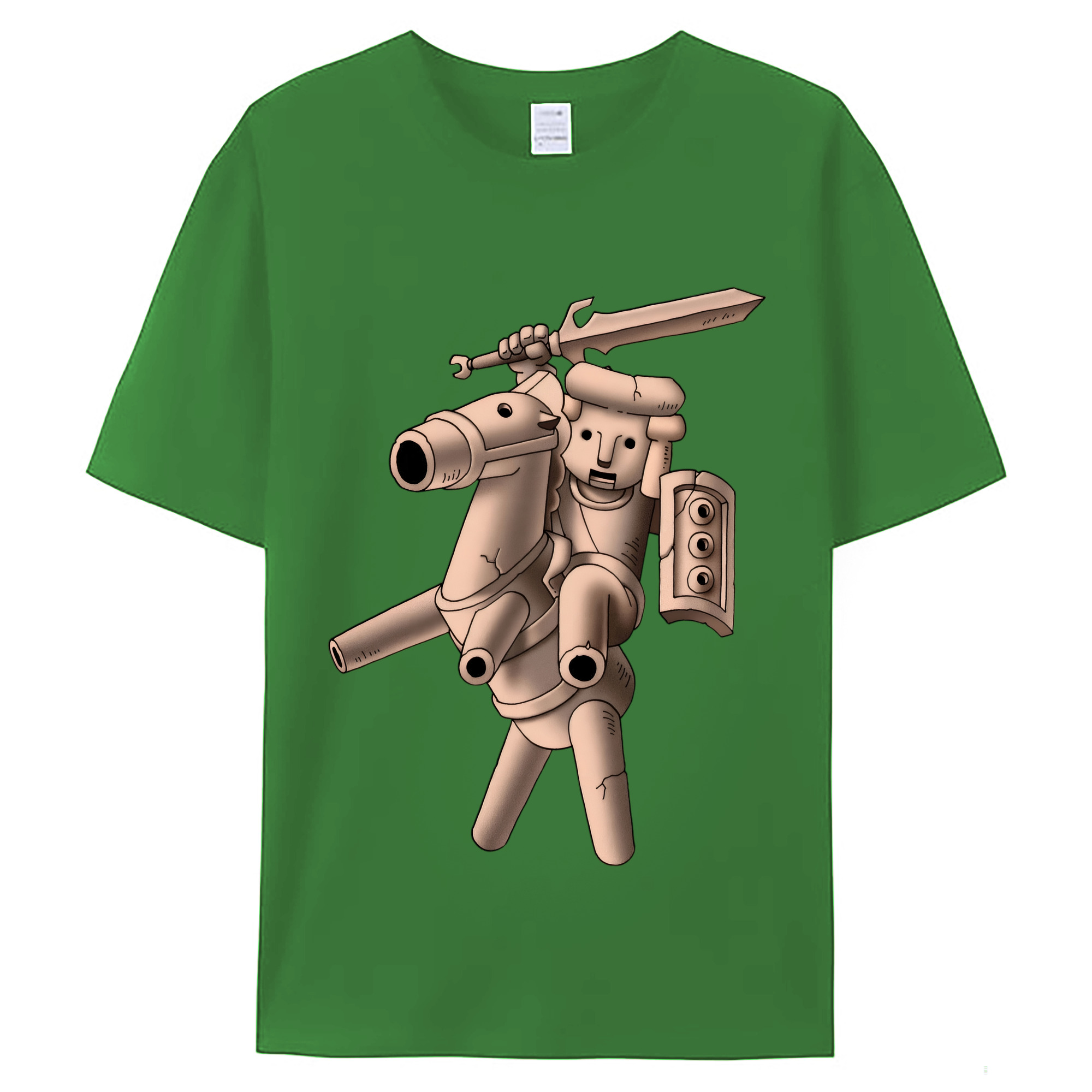 （画像用） ドラゴンクエスト Doragon Kuesuto Dragon Quest レディースカジュアルプリントTシャツ（綿100％）